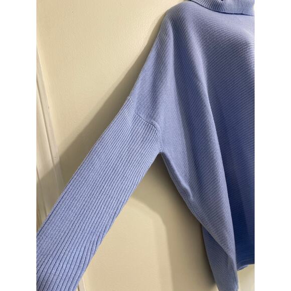 Bat Wing Sleeve Turtleneck Tunic Sweater - Picture 7 of 12